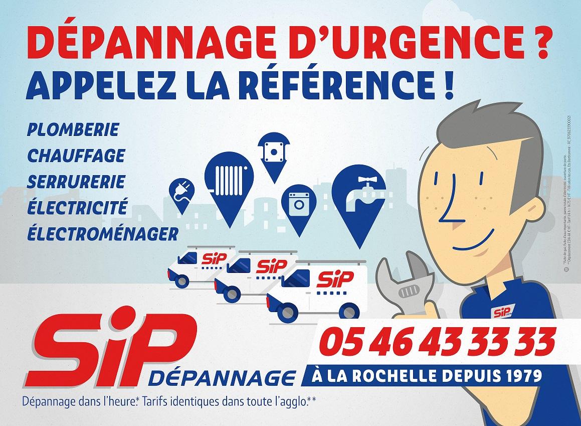 Service de dépannage urgent à La Rochelle - SIP Dépannage